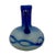 Phoenician-Style Blue Satin Glass Amphora Vase For Sale - Image 4 of 10