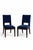 Contemporary Milan Velvet Dining Side Chairs For Sale - Image 3 of 5