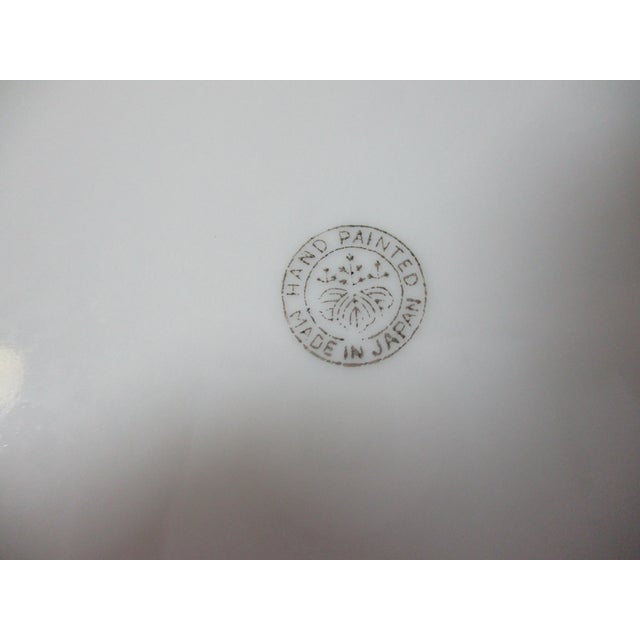 White 1940's Japanese Lusterware Art Deco Luncheon Set - 14 Pc For Sale - Image 8 of 8