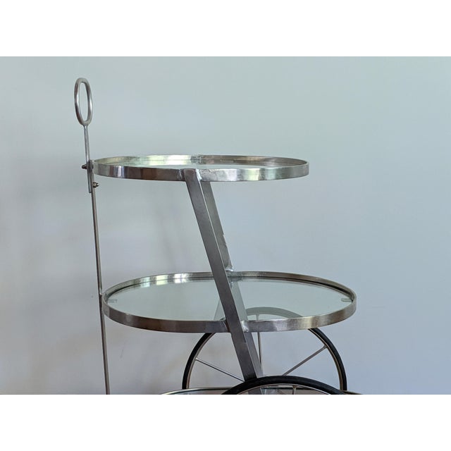 Modern Industrial Bar Cart Chairish