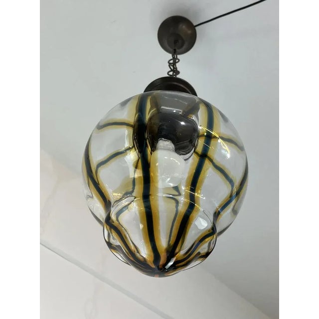 Murano Glass Ceiling Light, Italy, 1960s For Sale - Image 3 of 9