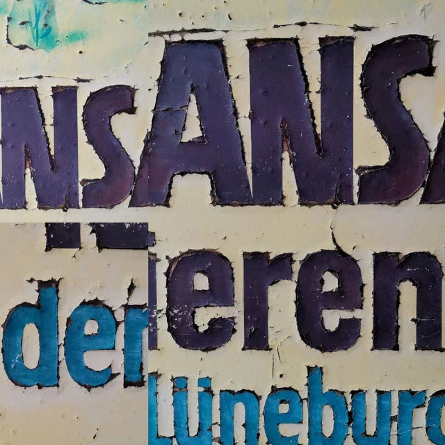 Vintage Advertising Sign, 1960s For Sale - Image 4 of 5