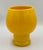 Mid-Century Modern Erik Höglund Scandinavian Polished Yellow Art Glass Bulbous Vase MCM #H1682/160 For Sale - Image 3 of 9