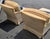 Late 20th Century Pair of Henredon Custom Folio Collection English Roll-Arm Lounge Chairs With Matching Ottoman, Late 20th Century For Sale - Image 5 of 14