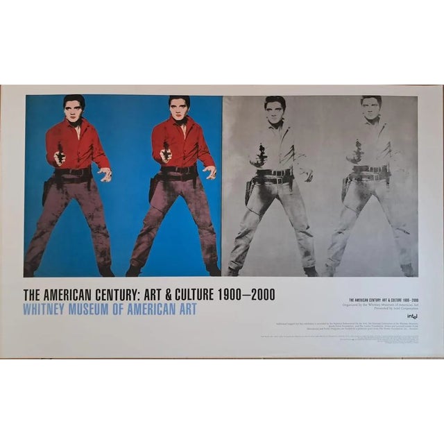 Elvis I and II Poster after Andy Warhol For Sale