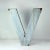 Metal Large Vintage Industial Czechoslovakian Letter V in Zinc, 1950s For Sale - Image 7 of 7