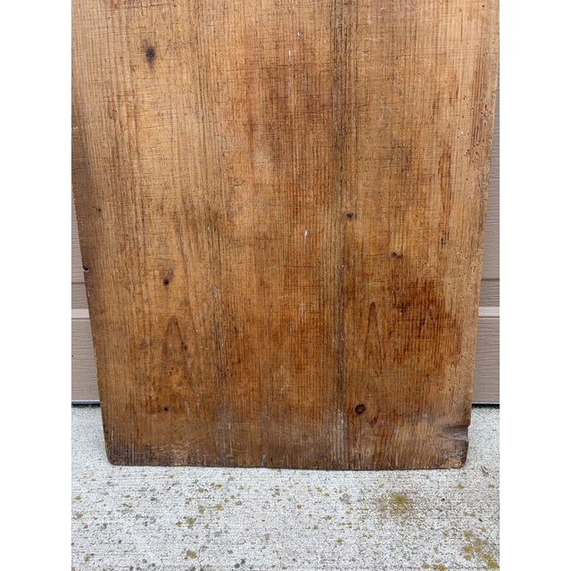 Late 19th Century 19th Century French Wooden Bread Board With Original Patina For Sale - Image 5 of 7