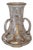 Large Antique Handmade Glass Vase, 1890s For Sale
