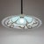 Vintage Glass Pendant Lamp, Italy, 1970s For Sale - Image 10 of 18