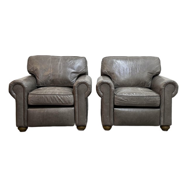 Restoration Hardware Leather Recliners For Sale