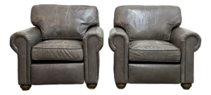 Restoration Hardware Leather Recliners