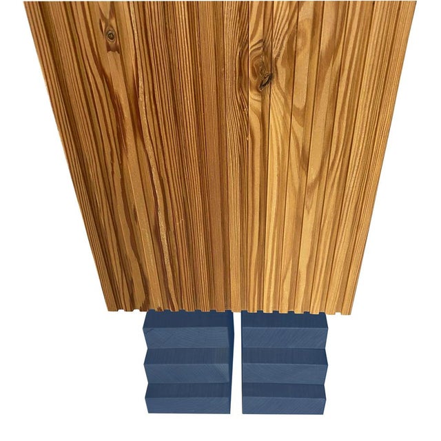 Maya Dark Blue Totem by Pietro Meccani for Meccani Design For Sale - Image 4 of 7