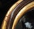 Antique Victorian Swirled Giltwood Circular Wall Mirror For Sale - Image 3 of 5