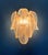 Vintage Gold Murano Glass Petal Wall Sconces from Rondini, 1990s, Set of 2 For Sale - Image 15 of 16