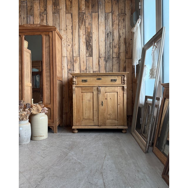 Antique Pine Buffet, 1890s For Sale - Image 15 of 15