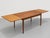 Danish Mid Century Modern TEAK DINING TABLE with two hidden leaves in a lovely streamlined size, perfect for smaller...