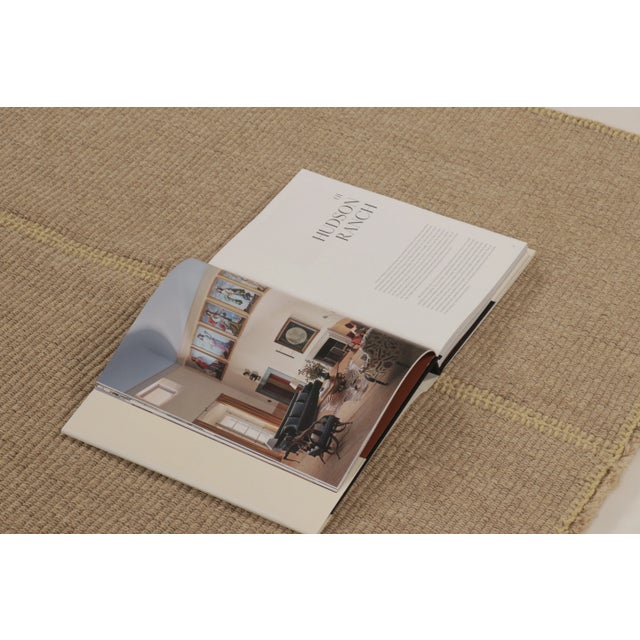 Camel Rug & Kilim's Contemporary Rez Kilim Flatweave Rug With Solid Field Design For Sale - Image 8 of 10