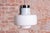1960s Mid-Century Czech Chrome and Opaline Glass Pendant Light attributed to Lidokov, 1960s For Sale - Image 5 of 12