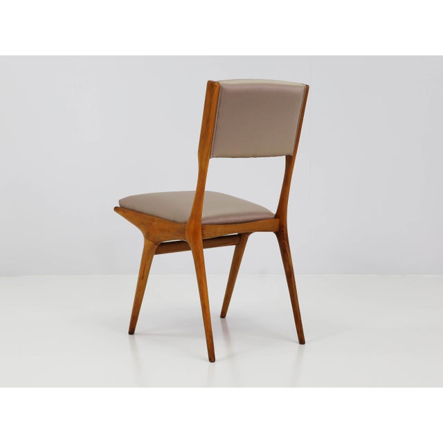 1950s Dining Chairs by Carlo De Carli for Cassina, Italy, 1954, Set of 4 For Sale - Image 5 of 17