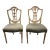 Painted 18th Century Neoclassical Side Chairs -A Pair For Sale