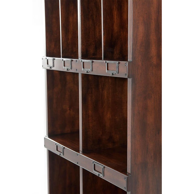 Not Yet Made - Made To Order Campaign Style Bookcase For Sale - Image 5 of 5