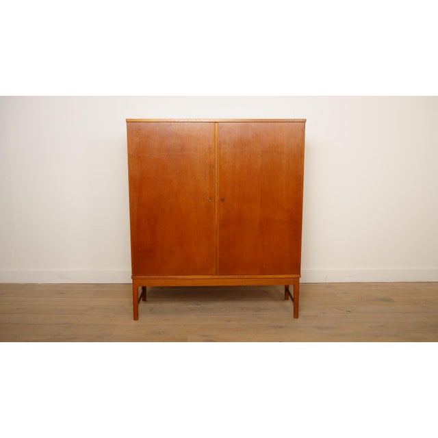 Vintage Cabinet in Oak, 1962 For Sale - Image 12 of 12