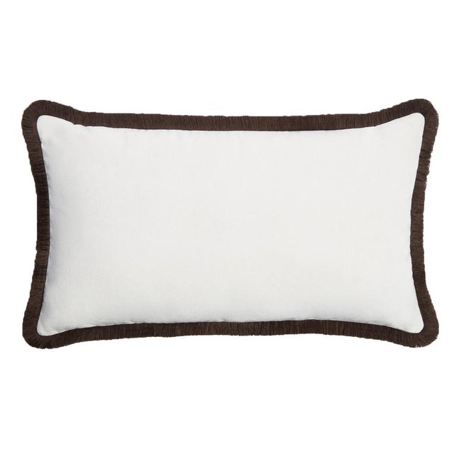 Textile Happy Cushion Covers from Lo Decor, Set of 2 For Sale - Image 7 of 9