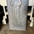 Gothic Vintage 15th-Century Style Medieval Monumental Brass Rubbing Plaque of a Noble Lady Wall Art For Sale - Image 3 of 5