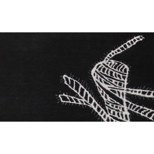 Not Yet Made - Made To Order Graffiti Rug in Hand-Knotted Natural Fiber by Charlotte Perriand For Sale - Image 5 of 11