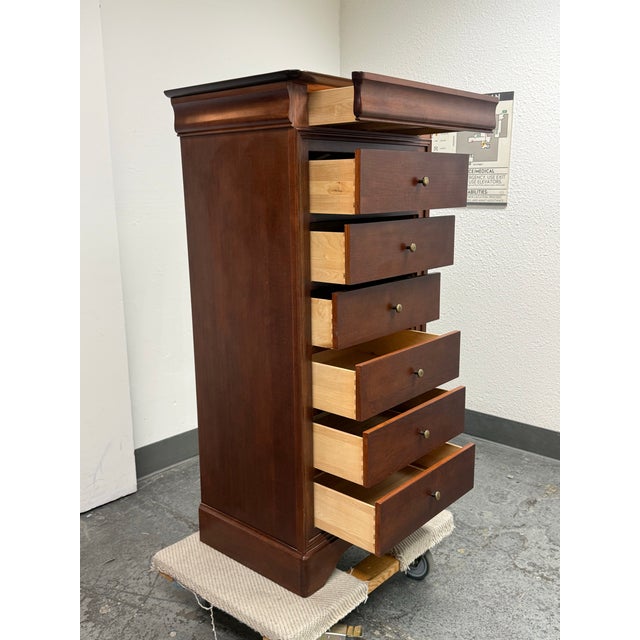 Shermag Shermag Louis Philippe Lingerie Chest For Sale - Image 4 of 12