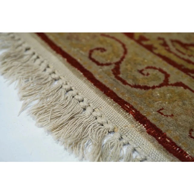Antique Tabriz Haji Jalili Rug 3'9'' x 5'6'' For Sale - Image 9 of 11