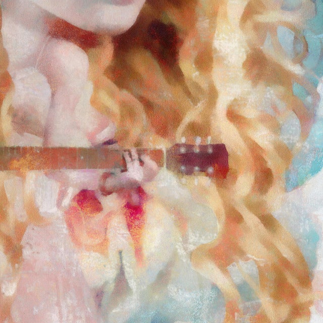 2020s Taylor Swift by Steve Moors 34.5" × 40" Ready to Hang For Sale - Image 5 of 9