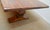 Ralph Lauren Distressed Pine Farmhouse Trestle Dining Table For Sale In Philadelphia - Image 6 of 11