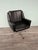 Vintage Italian Office Armchair in Leather and Steel, 1970s For Sale - Image 13 of 18