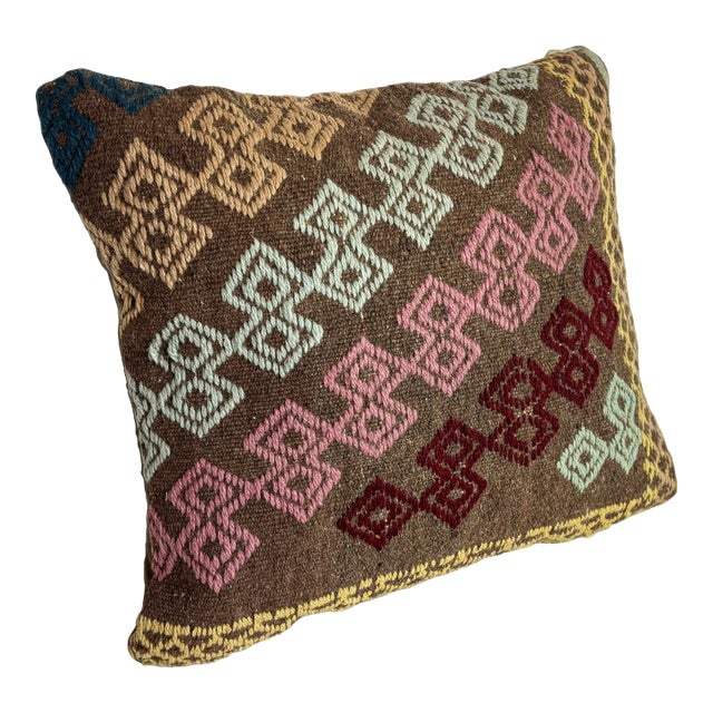 Vintage Kilim Pillow - Assorted Design For Sale