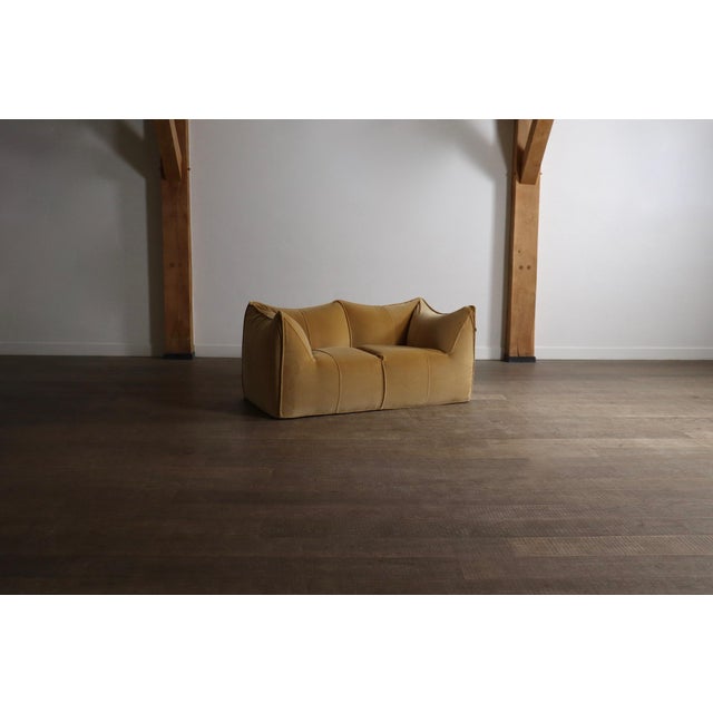 Le Bambole Sofa in Buffalo Leather by Mario Bellini for B&B Italia, 1970s For Sale - Image 17 of 17
