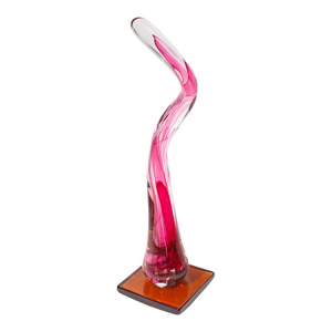 Art Glass Sculpture Signed by John McDonald
