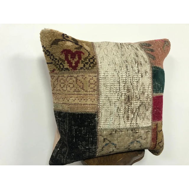 Turkish Anatolian Cushion Cover, 1950s For Sale - Image 4 of 6