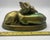 Art Deco Vintage Zsolnay Hungary Pecs Eosin Glaze Iridescent Ceramics Resting Deer For Sale - Image 3 of 6