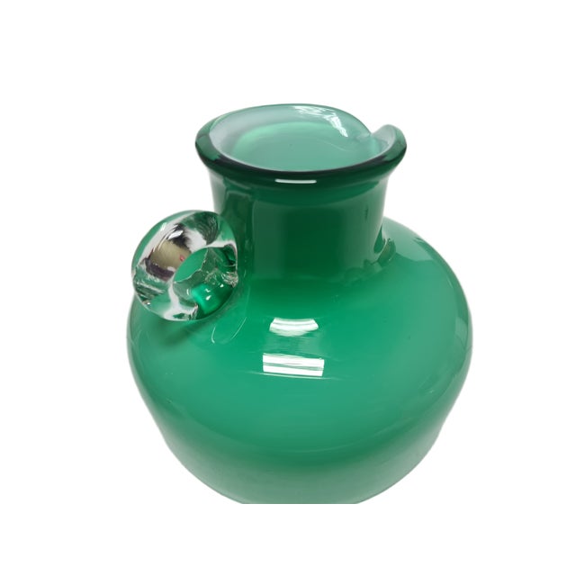 Postmodern Jug from Tarnowiec Glassworks, Poland, 1970s For Sale - Image 6 of 8