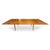 Johannes Hansen Hans Wegner for Johannes Hansen Model Jh-570 Teak & Oak Extendable Dining Table, Denmark, 1950s For Sale - Image 4 of 10