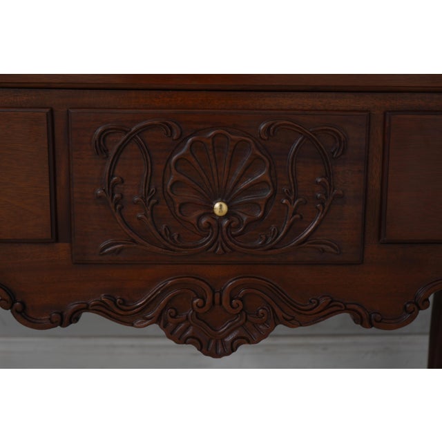 Wood Councill Craftsmen Ball & Claw Mahogany Highboy For Sale - Image 7 of 12