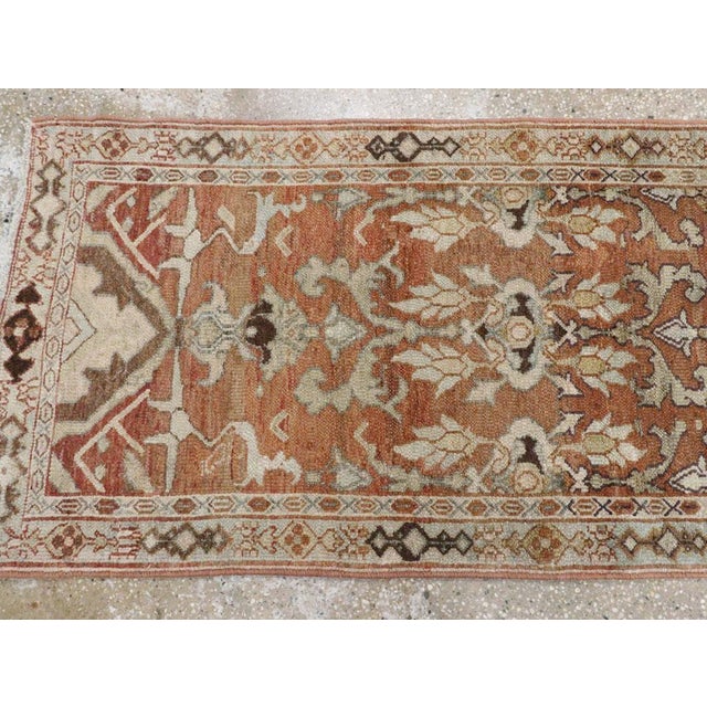 Galerie Shabab Collection Early 20th Century Persian Malayer Runner For Sale In New York - Image 6 of 8