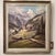 Early 20th Century Mid Century Modern Oil Painting Alpine Church Landscape by Othmar Wagner Austria For Sale - Image 11 of 12