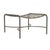 Brown Jordan Kantan Aluminum Suncloth Ottoman, Mica frame with Mica fabric For Sale - Image 12 of 12