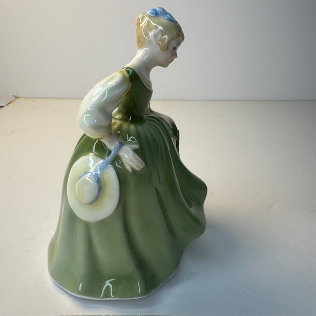 Vintage Royal Doulton “Fair Maiden” Bone China Figurine, England, 1966 For Sale In Savannah - Image 6 of 12