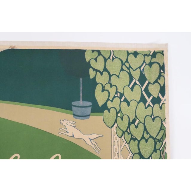 Art Nouveau Poster The Garden Pavilion World of Women by Carl Schnebel, Berlin For Sale - Image 11 of 18