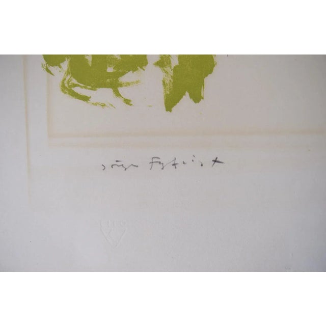 Color Lithograph on Van Gelder Zonen Paper by Jörgen Fogelqvist, 1980s For Sale - Image 4 of 9