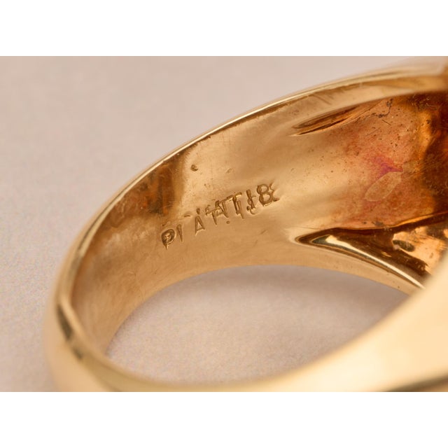 The David: Vintage David Webb Signed ring In Platinum and 18 Karat Yellow Gold For Sale - Image 11 of 13