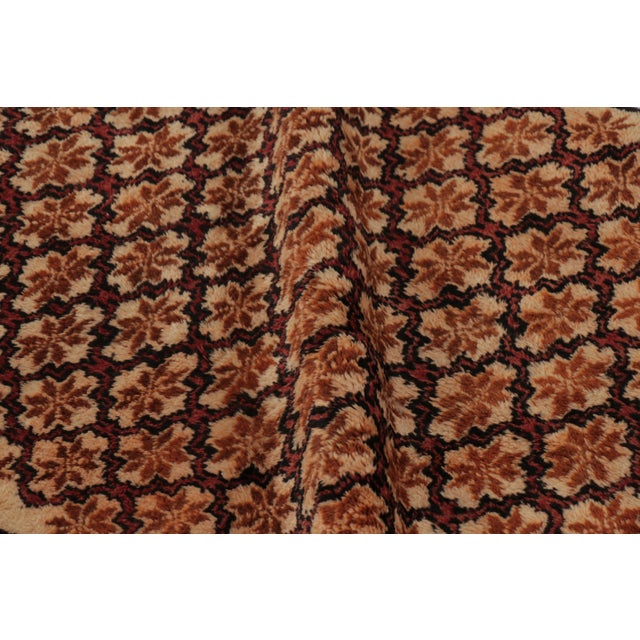 Textile Title: Vintage Turkish Tulu Runner, Deep Red Field With Floral Patterns - Rug & Kilim For Sale - Image 7 of 8